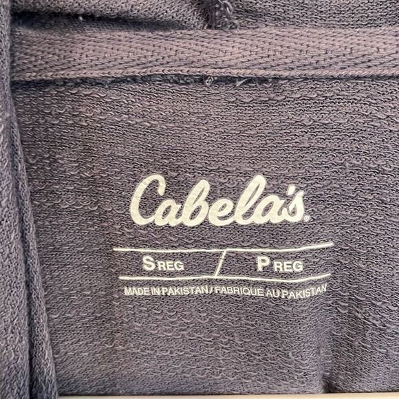 Cabela’s Light Weight Purple Hoodie Small - Picture 4 of 6